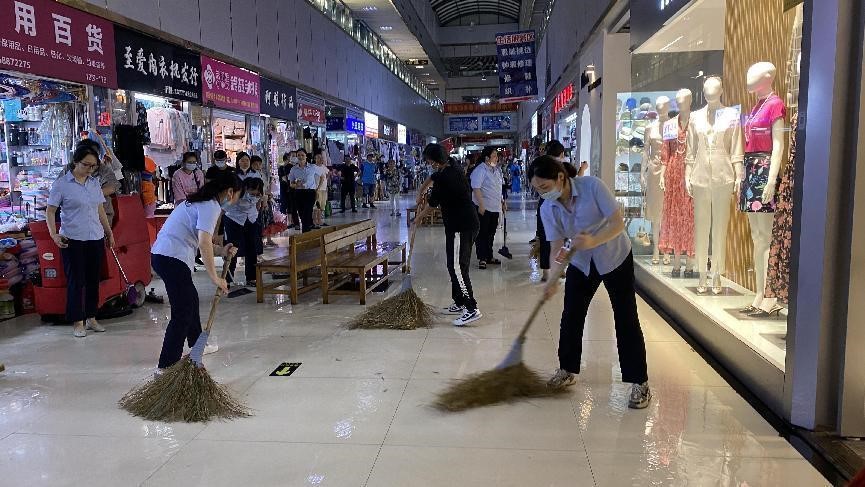 強(qiáng)降雨來襲！—— 錢江商城全力做好排水防汛工作