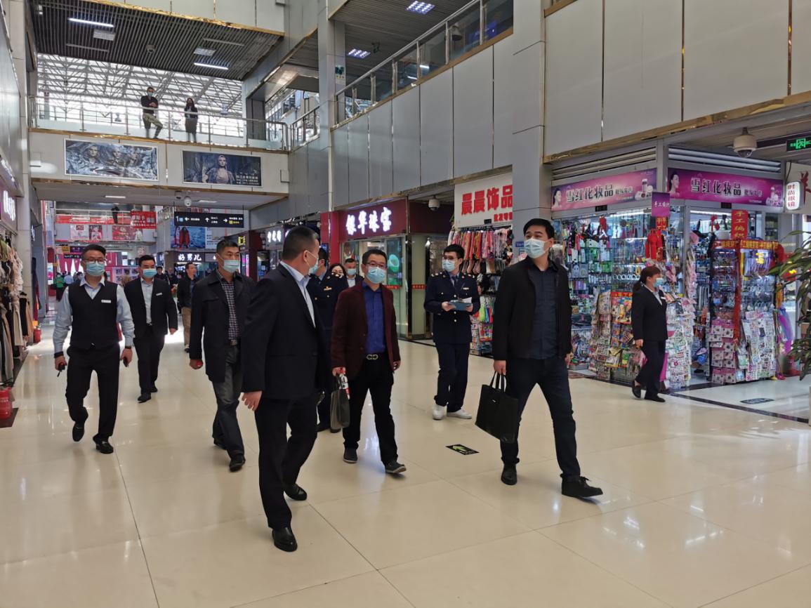 省市場監(jiān)督管理局考核組對錢江商城開展四星級(jí)文明規(guī)范考核驗(yàn)收